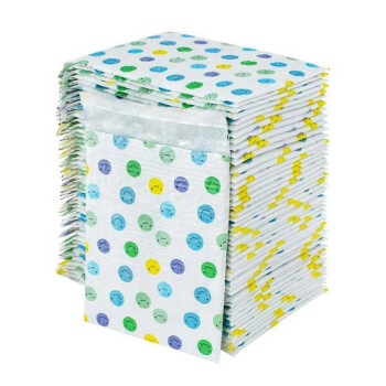 Balonlu Naylon Torba 18×25cm Bantlı Gülen Yüzler-M 50 Adet/Pk - İnterkan