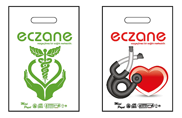 Eczane Poşeti 26x38cm 1 Koli / 3.000 Adet (8,30kg) - 6