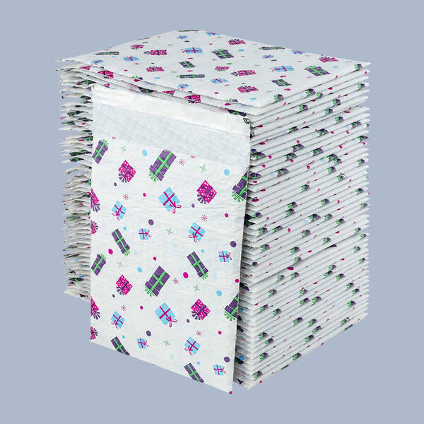 Balonlu Naylon Torba 18×25cm Bantlı Hediye Paketleri 50 Adet/Pk - 1