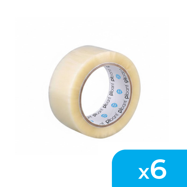 Pi Bant Hotmelt Koli Bandı - 45mm x 100yrd 6'lı paket - 1